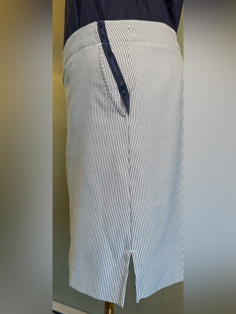 Lady Hagen Skort Pinstripe Size 12 Pickleball Golf Tennis - Picture 6 of 15